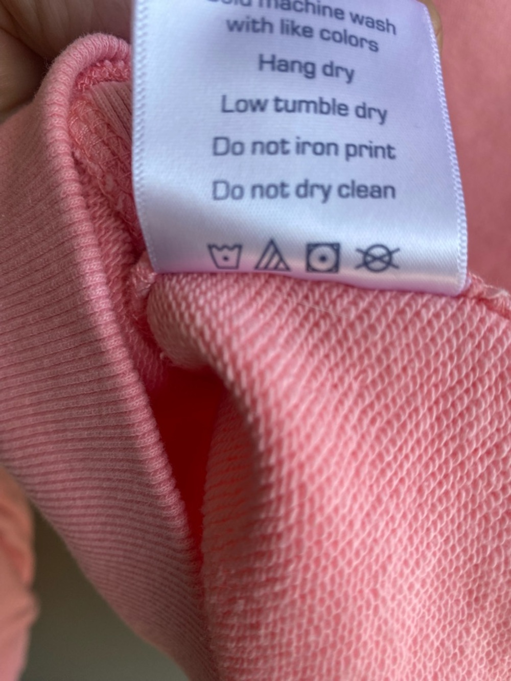 Barstool Golf Women's Pink Quarter-Zip Cropped Sweatshirt Size L - Picture 6 of 6
